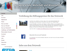 Tablet Screenshot of netzwerk-sww.de